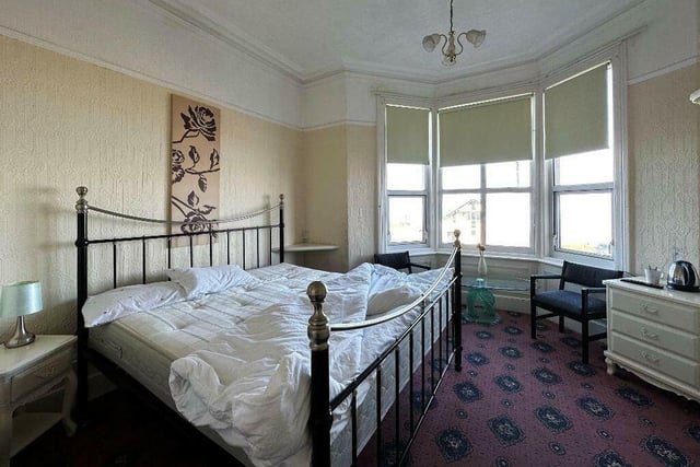One of the 30 bedrooms at the hotel in Morecambe. Picture courtesy of Nationwide Business Sales LTD, Castleford.