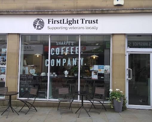 FirstLight Trust/Sharpe's Coffee Company on Market Street has a rating of 4.6 out of 5 from 50 Google reviews
