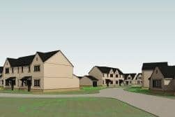 How some of the houses might look.