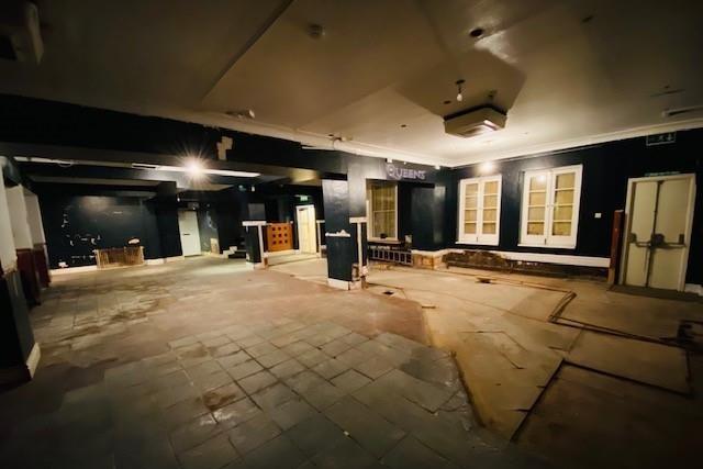 The Queens in Morecambe is pretty much gutted inside and requires full refurbishment. Picture courtesy of  Fisher Wrathall Commercial, Lancaster.
