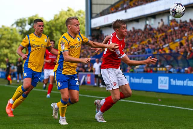 Morecambe were well beaten at Mansfield Town last weekend Picture: Jack Taylor