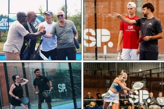 Players and coaches at Soul Padel venues.