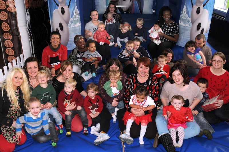 Morecambe and Lancaster Home Start hold a family Christmas party at Trimpell Sports and Social Club.