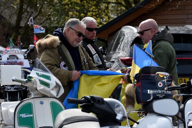 Lancashire Scooter Alliance hosted a mass ride out
