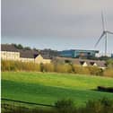 The wind turbine at Lancaster University where there will be a rescue exercise on Thursday, May 16. Picture from Lancaster University.