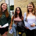 Phoebe, Andrea and Ruby are delighted with their results – Phoebe will move to Kendal College to study health while Andrea and Ruby are staying on at the Sixth Form at Ripley.