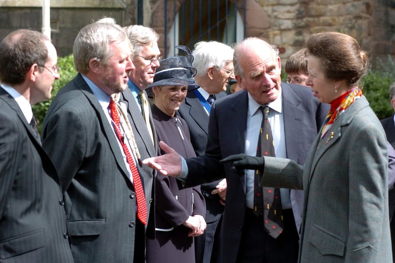 The Princess Royal pays a visit to Lancaster Castle Prison.