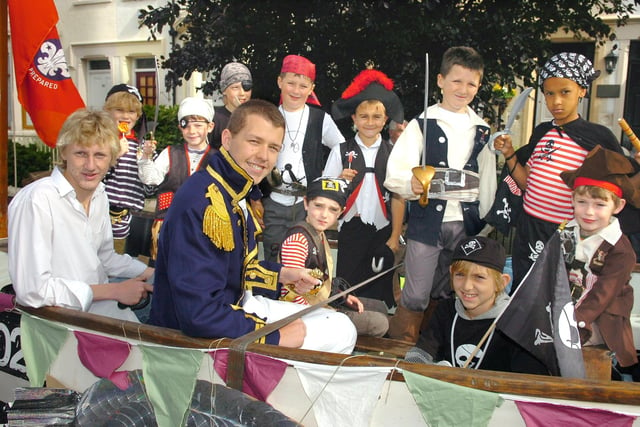 The 1st Lytham St Annes Sea Scouts and Cubs at Lytham Club Day back in 2008