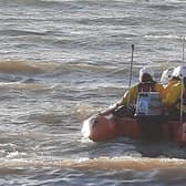 Morecambe lifeboat are warning about fast and high tides in the bay this week.