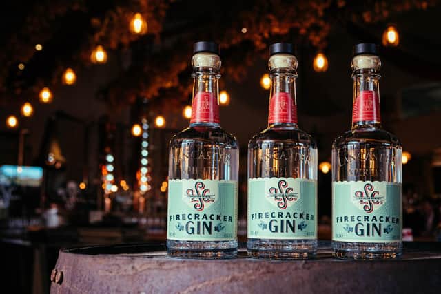Firecracker Gin by Lancaster Spirits Company.