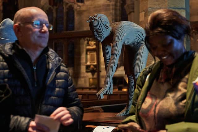 3D digital printing has helped create the unique sculptures on display in Lancaster Priory. Photo by Rob Battersby.