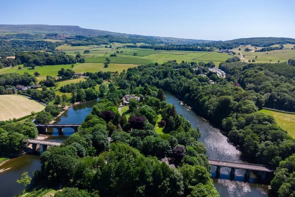 A beautiful view of the Crook o' Lune.