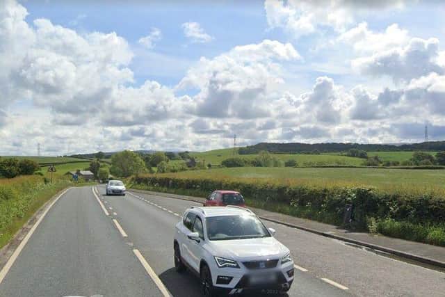 The A683 from the M6 to Kirkby Lonsdale has the unwanted accolade of being one of the top ten highest-risk routes nationwide (image: Google)
