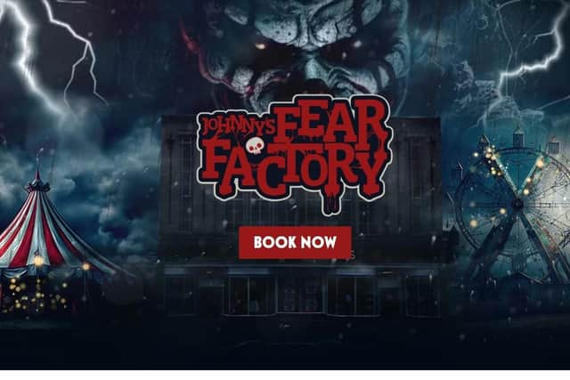 Early release tickets are available now for Johnny's Fear Factory coming to Morecambe in October.