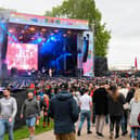 A busy main stage in 2022.
