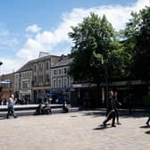 Market Square, Lancaster City Centre. A new Toys R Us shop will be opening in WH Smith in the summer. Photo: Kelvin Stuttard