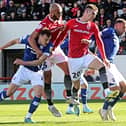 Morecambe were narrowly beaten when they hosted Ipswich Town in October Picture: Michael Williamson