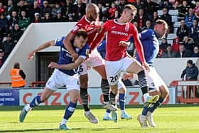 Morecambe were narrowly beaten when they hosted Ipswich Town in October Picture: Michael Williamson