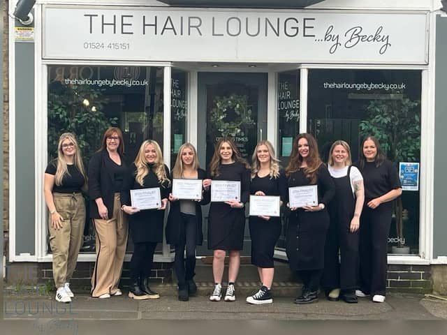 The Hair Lounge by Becky is a finalist for the 2024 UK Hair and Beauty Awards. Picture: The Hair Lounge by Becky.