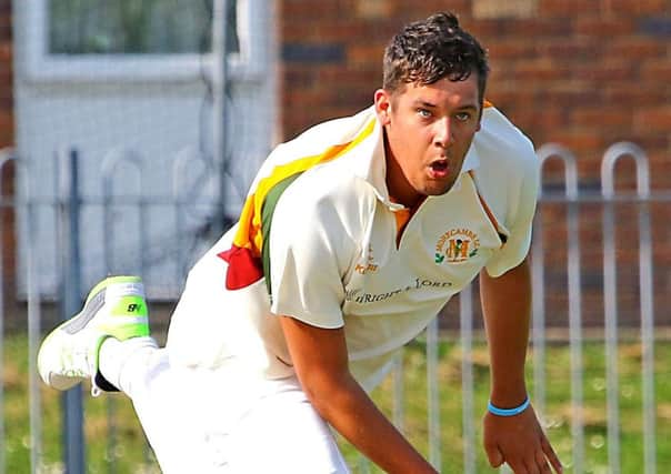 Wickets for pace bowler Jamie Cassidy. Picture: Tony North.
