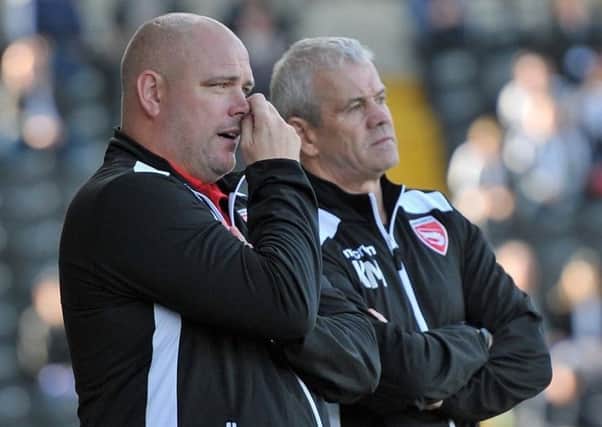 Morecambe boss Jim Bentley has been busy signing players this week     Picture: B&O Press Photo
