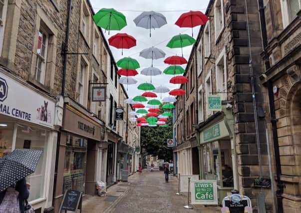 The Umbrella Canopy in New Street