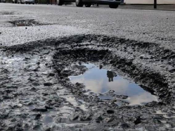 Rate of pothole repair in Lancashire has fallen by a third between 2016/17 and 2017/18.