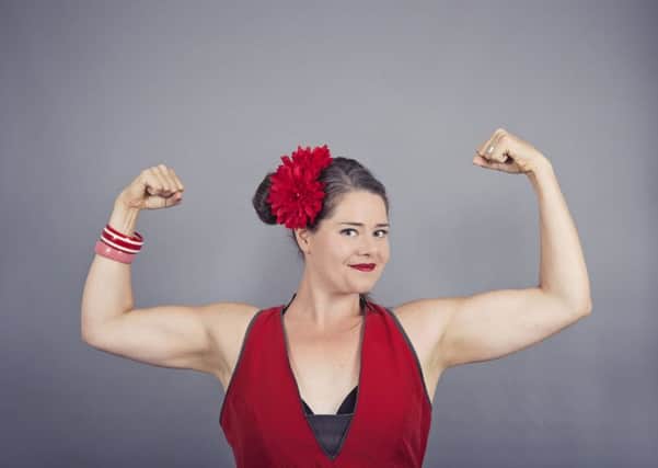 Betty Brawn is The Strong Lady. Photo: Photobaby.