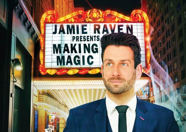 Jamie Raven brings his magic tour to the Grand Theatre in Lancaster in September. Picture: Becky Moyce.