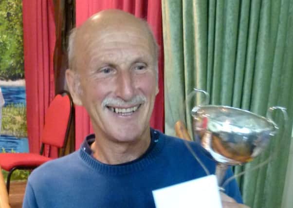 Kirkby Lonsdale Gardening Association Flower and Vegetable Show.
KLGA silver cup winner Roger Taylor.