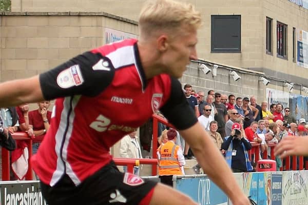 A-Jay Leitch-Smith scored Morecambe's winner on Tuesday