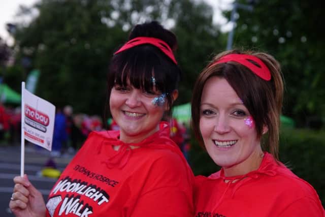 Moonlight Walk for St John's Hospice, Lancaster. Picture by Andy Cruxton.