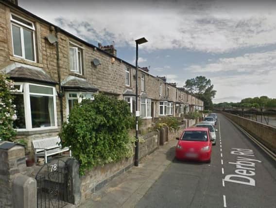 Derby Road, Lancaster. Image courtesy of Google.