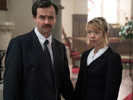 Daniel Mays and Anna Maxwell Martin play Colin and Wendy Parry in a new drama about the Warrington bomb