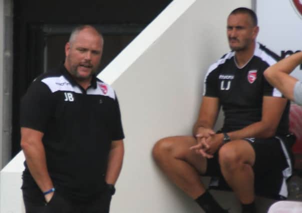 Morecambe manager Jim Bentley pulled no punches with his assessment of the Shrimps performance