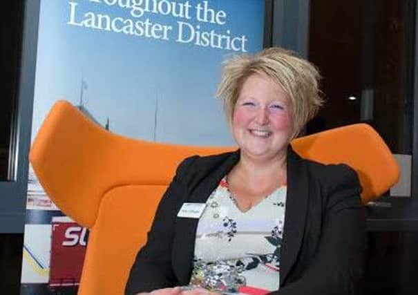Vicky Lofthouse CEO of the Lancaster District Chamber of Commerce