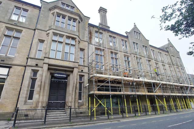 Work is under way to convert the former Gillows factory and nightclub on North Road into student accomodation