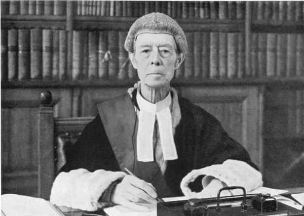 Mr Justice Avory who presided over the Lancaster poisonings trial of 1911