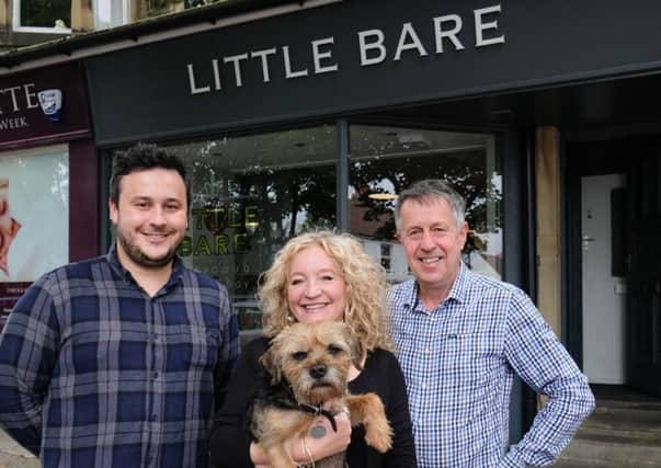Pictures Martin Bostock. The Little Bare micropub has been  named one of the UK's Ã¢Â¬Ãœtop 16Ã¢Â¬" pubs according to CAMRA. Pictured are owners Nick, Julie and Val McCann.