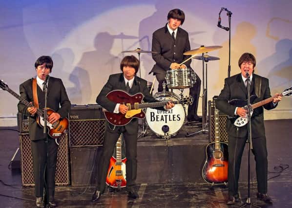The Upbeat Beatles will be appearing at Morecambe's Platform.