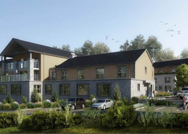 An artist's impression of the proposed care home in Carnforth
