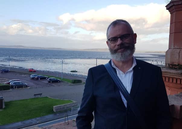 Writer Daragh Carville at the Morecambe and Vice Crime Writing festival at the weekend. Picture: Morecambe and Vice.