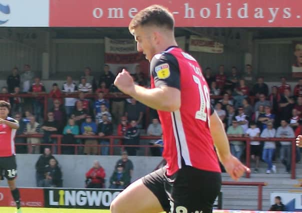 Rhys Oates had given Morecambe a first-half lead