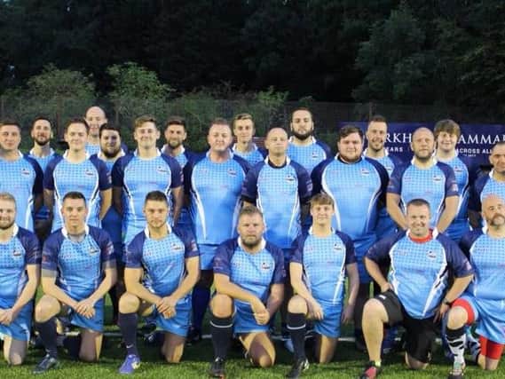 The Lancashire Typhoons squad who play at Preston Grasshoppers