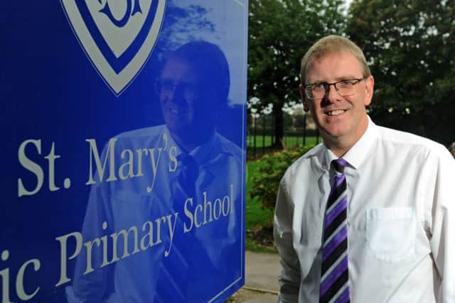Peter Harrison has become the new headteacher of St Mary's Primary School in Morecambe