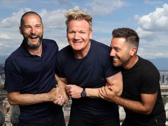Fred Sirieix, Gordon Ramsay and Gino DAcampo were in ITV's latest celebrity travelogue series, Gordon, Fred and Gino's Road Trip