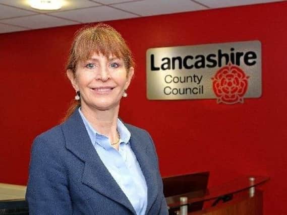 Angie Ridgwell has been Lancashire County Council's interim chief executive and director of financial resources since January - she now has the job permanently.
