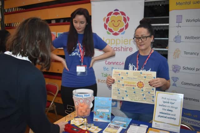 Lancashire Mind attend LGGS Mental Health Awareness Fair.
