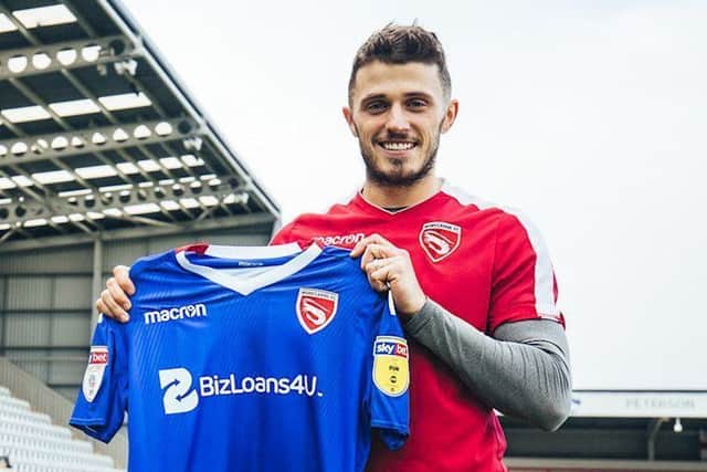 New Morecambe signing Florent Cuvelier      Picture: Morecambe FC