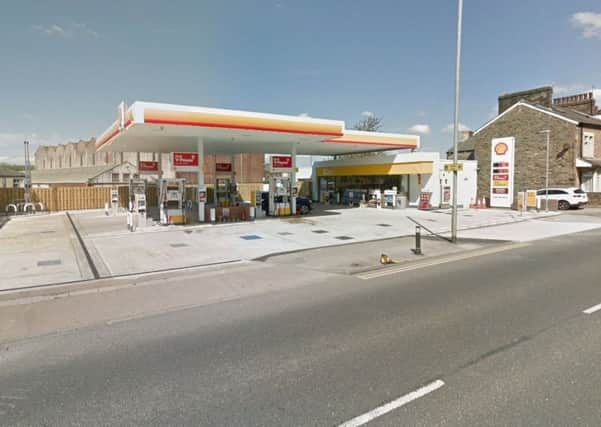 The Shell garage in Caton Road where the robbery happened. Picture: Google Street View